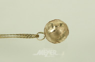 Kette mit 1 Anhänger "Weltkugel"