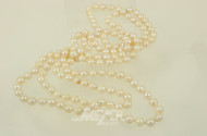 lange Zuchtperlenkette