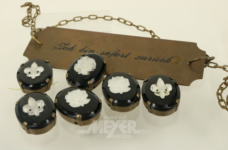 Gr. Konvolut Modeschmuck, best. aus. Ketten, Armbänder, Ohrhänger etc.