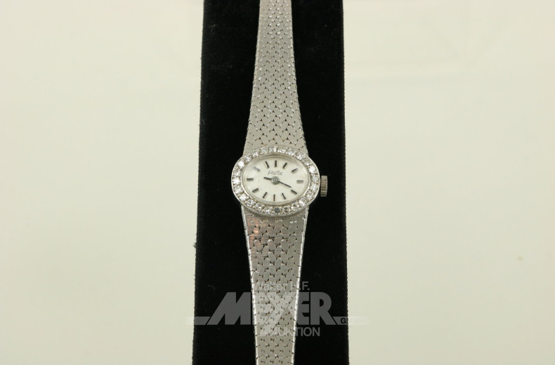 Damenarmbanduhr mit Diamantlynette