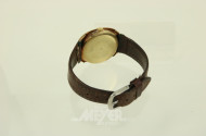 Herrenarmbanduhr mit Lederarmband