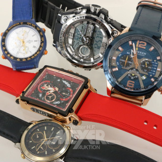 11 Armband-/Taschenuhren