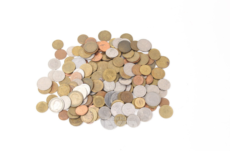 Konvolut Kleinmünzen, ehem. Umlaufmünzen aus Europa