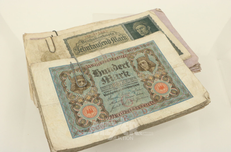Posten Reichsbanknoten