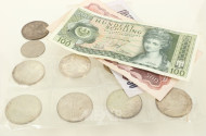 Posten div. Münzen und Banknoten
