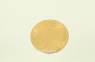 Goldmünze "20 Mark Dt. Reich, Freie und Hansestadt Hamburg 1910"