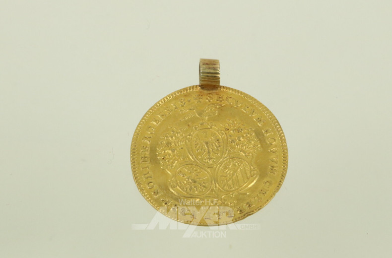 Doppel-Lammdukat (2 Dukaten) Nürnberg um 1700, ohne Jahr