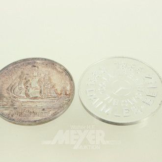 2 Silber-Sonderprägungen