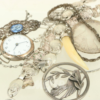 Konvolut div. Silberschmuck