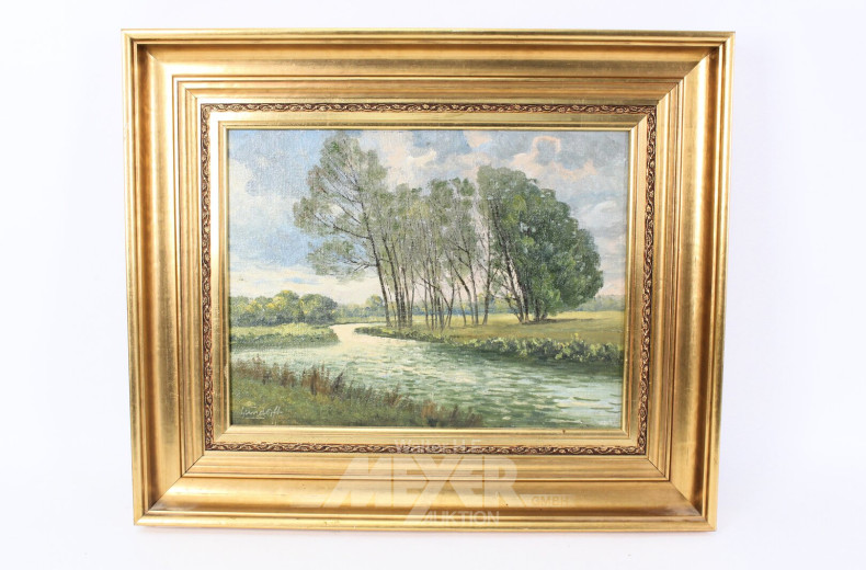 Gemälde  "norddeutsche Landschaft"