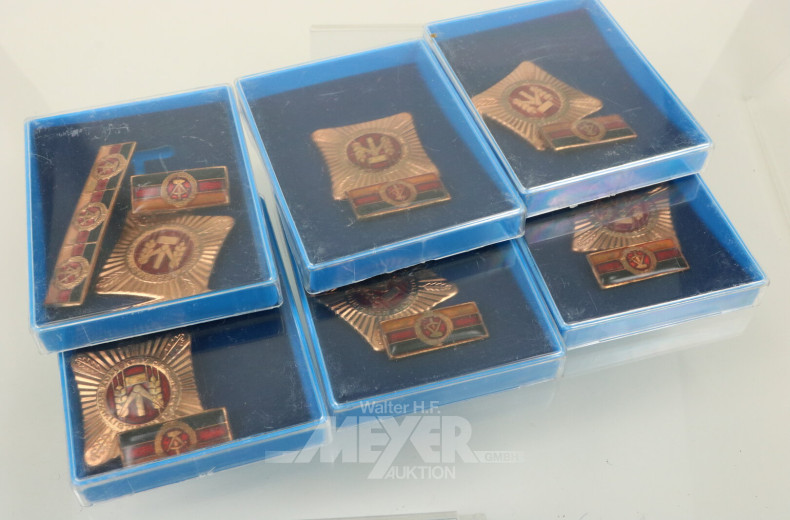 Posten DDR-Orden und Ehrenzeichen