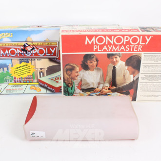 3 versch. Monopoly Ausgaben
