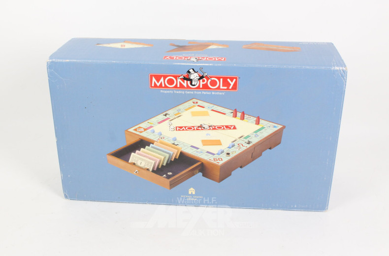 Monopoly, Sonderedition Holzkiste mit Schublade