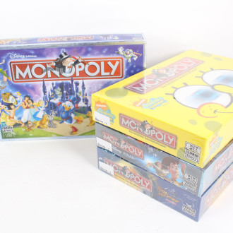 4 Monopoly Sonderausgaben