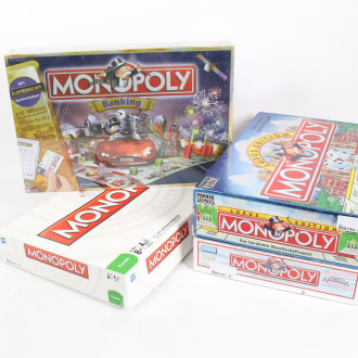4 Monopoly Sonderausgaben