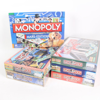 6 Monopoly Sonderausgaben