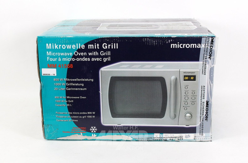 Mikrowelle mit Grilfunktion