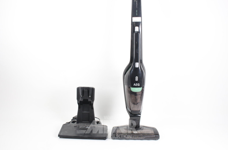 Akku-Staubsauger, schwarz