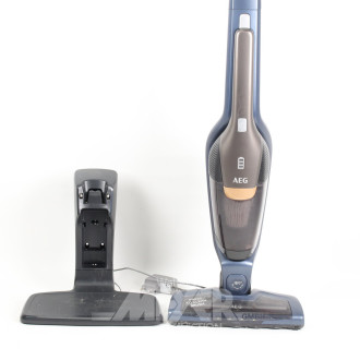 Akku-Staubsauger, blau