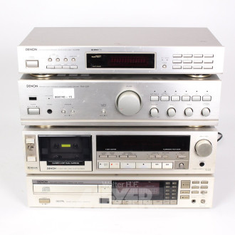 HiFi-Anlage, 4-teilig, best. aus: