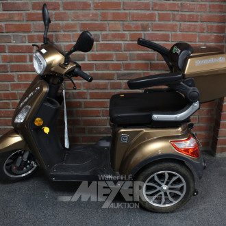 Elektro-Seniorenmobil, kupferfarben