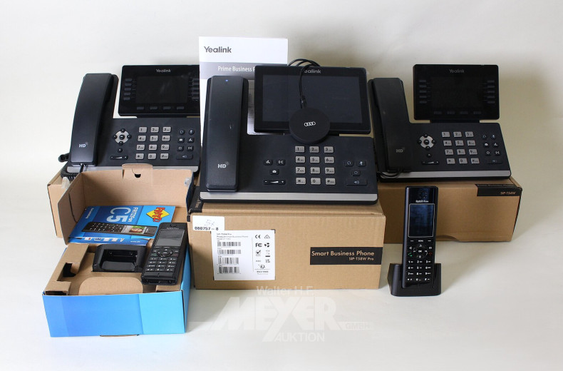 Telefonanlage YEALINK, best. aus:
