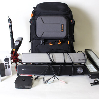 Konvolut Foto- und EDV-Technik, best. aus: