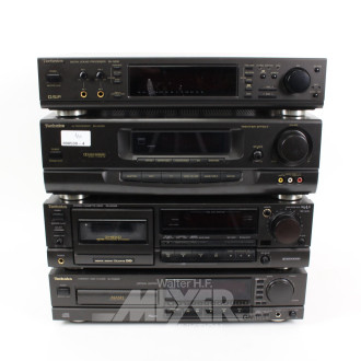 Hi-Fi-Anlage TECHNICS, 4-tlg.: