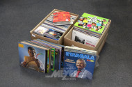 Posten Schallplatten und CD's in 3 Kartons