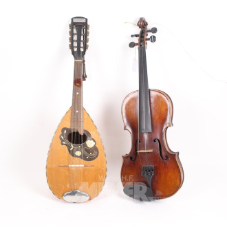 Geige und 1 Mandoline