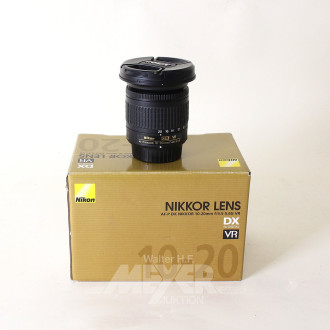 Objektiv NIKON 10-20 mm
