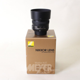 Objektiv NIKON 50 mm