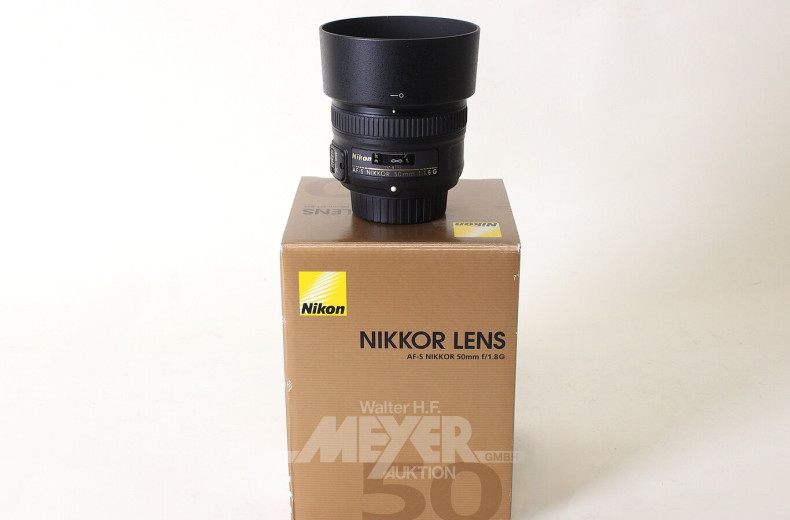 Objektiv NIKON 50 mm