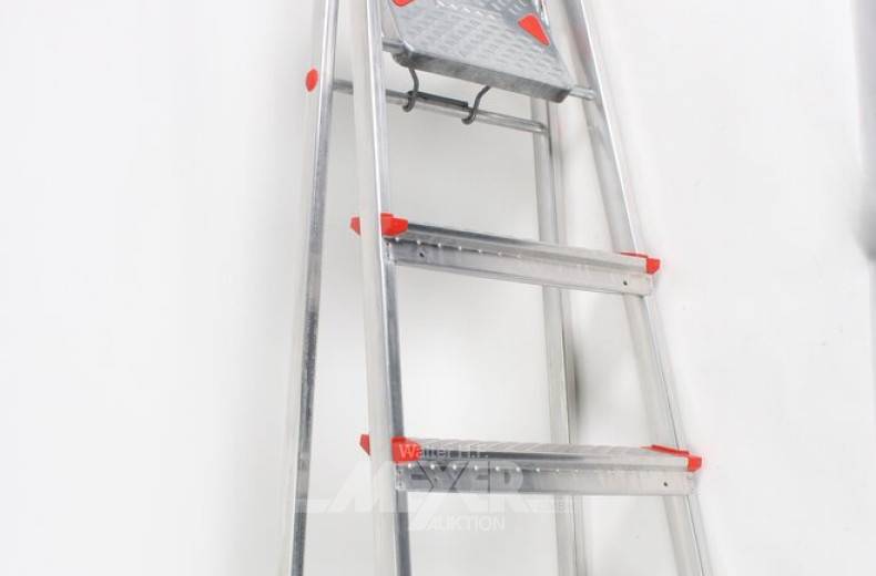 Alutrittleiter, 4 Stufen