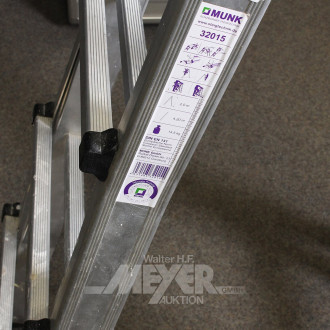 Klapp-Teleskopleiter MUNK, Aluminium