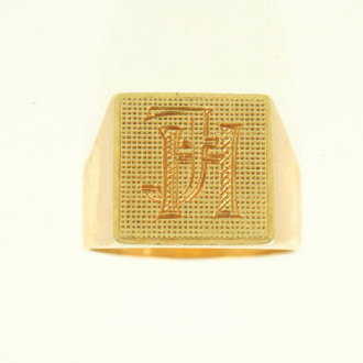 Herrenring, Monogramm: "JH"