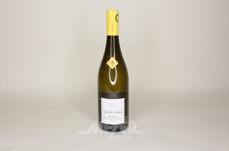 8 Flaschen Weißwein, Saumur 2018