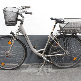 Damenfahrrad 28", silber