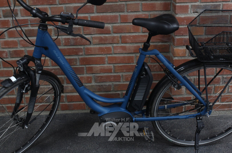 Damen-E-Bike, Blau