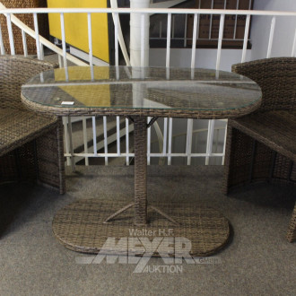 Balkon-Set 3-tlg., platzsparend