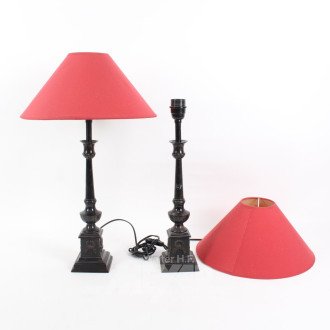 Paar Tischlampen