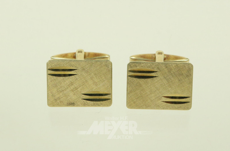 Paar Manschettenknöpfe