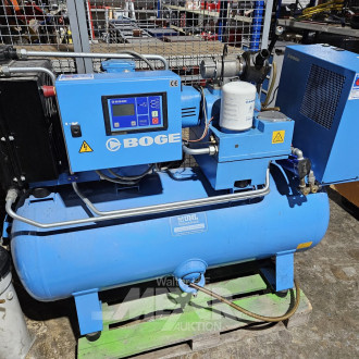 gr. Kompressoranlage, Anschluß defekt