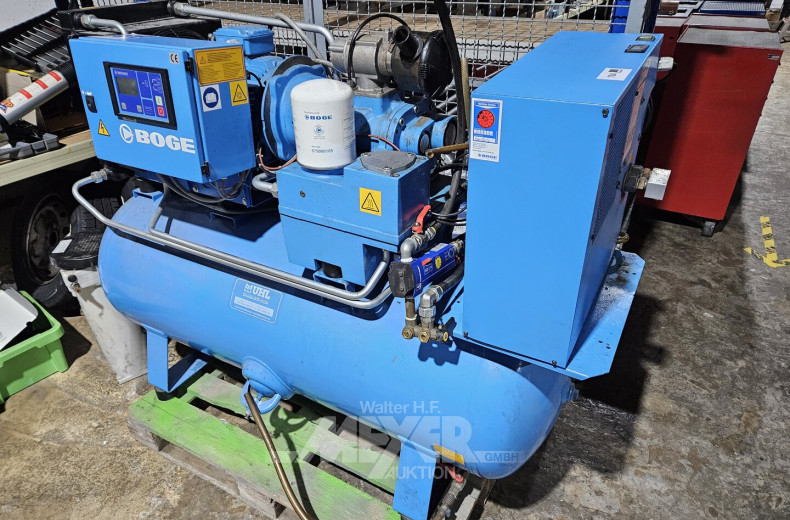 gr. Kompressoranlage, Anschluß defekt