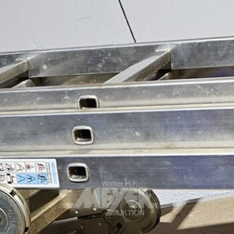 Auszugsleiter, 3-tlg, 21-sprossig