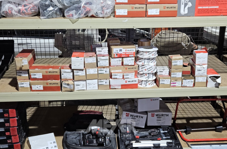 Posten DIN-/NORM-Verbindungstechnik u. 1 ORSY Controller WÜRTH