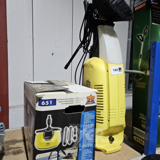 Hochdruckreiniger mit Terrassenreiniger