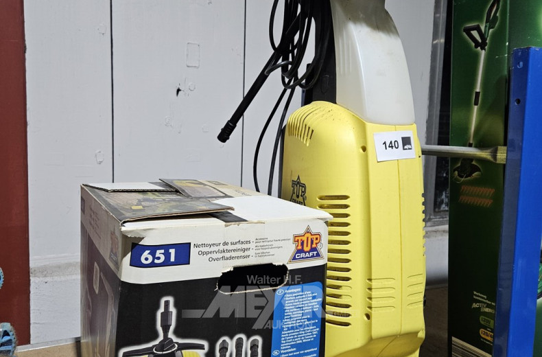 Hochdruckreiniger mit Terrassenreiniger