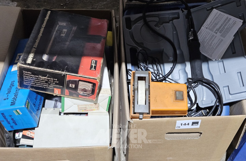 gr. Pos. Hand- und Montagewerkzeug, Verbrauchsmaterialien sowie kl. Handmaschinen, u.a.