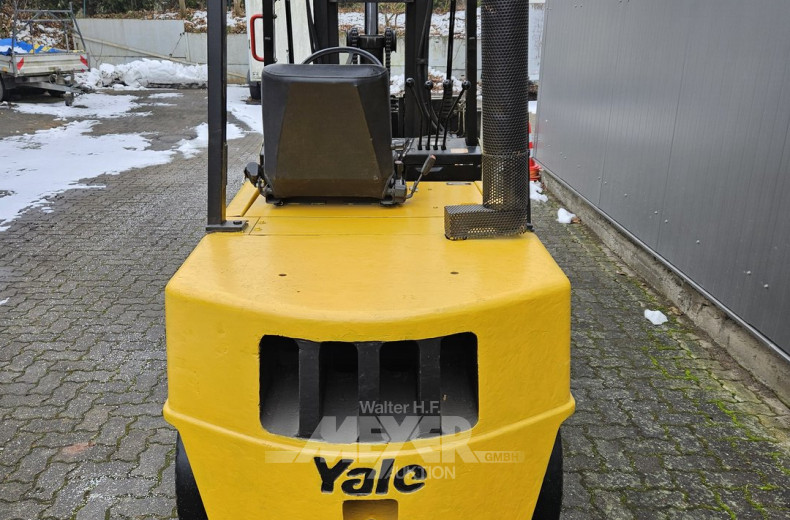 Diesel-Gabelstapler, gelb